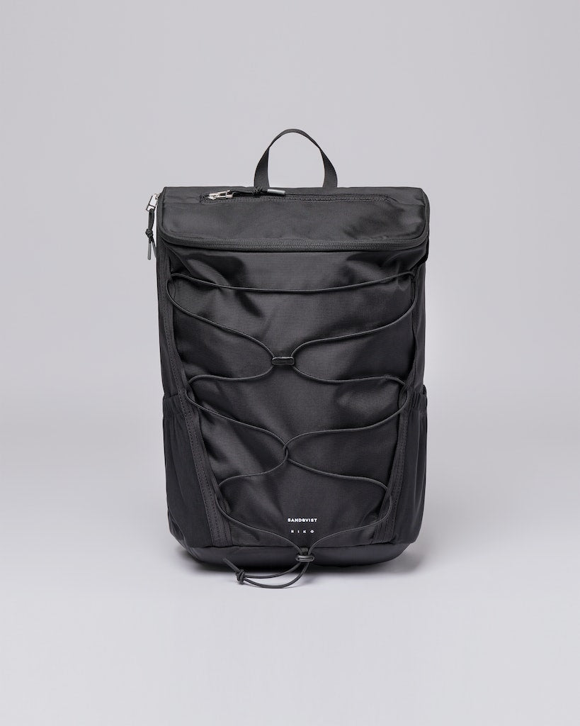 Sac à dos de randonnée en nylon recyclé | noir "creek hike black"