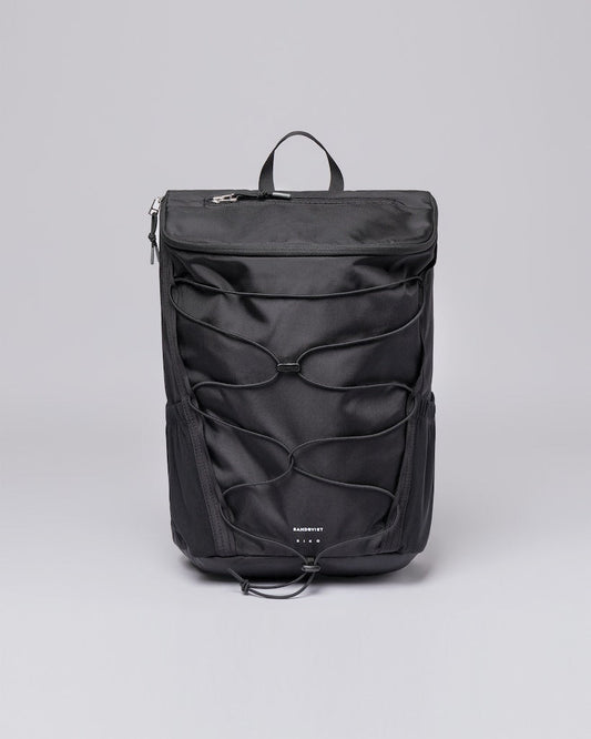 Sac à dos de randonnée en nylon recyclé | noir "creek hike black"
