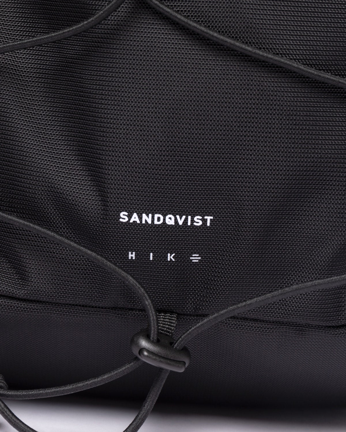 Sac à dos de randonnée en nylon recyclé | noir "creek hike black"