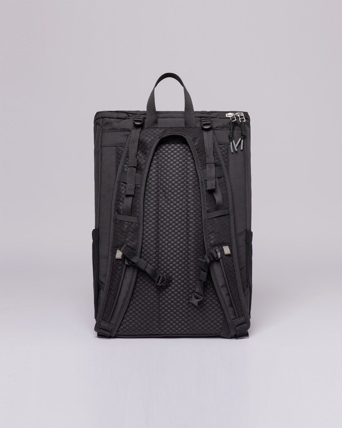Sac à dos de randonnée en nylon recyclé | noir "creek hike black"