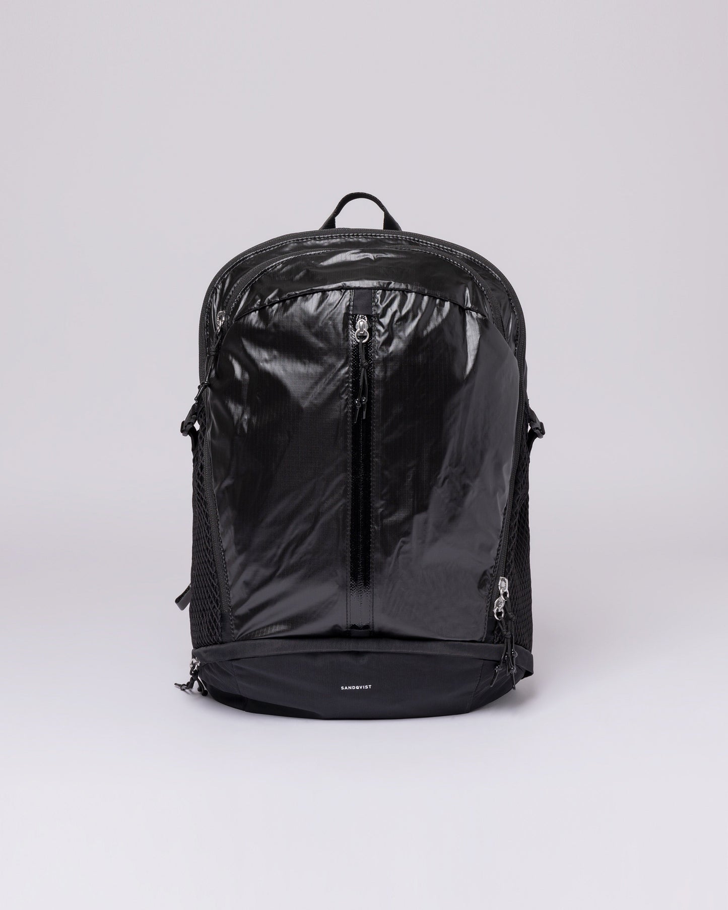 Sac à dos imperméable noir en nylon recyclé - bo black