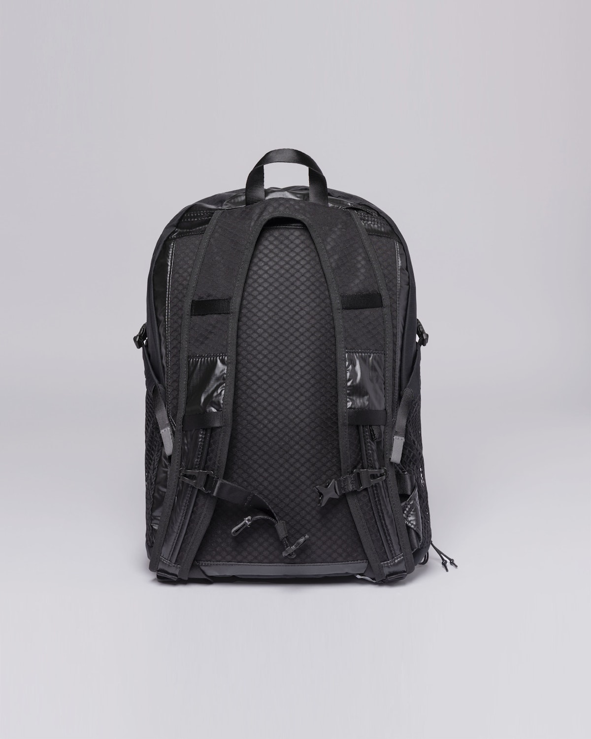 Sac à dos imperméable noir en nylon recyclé - bo black