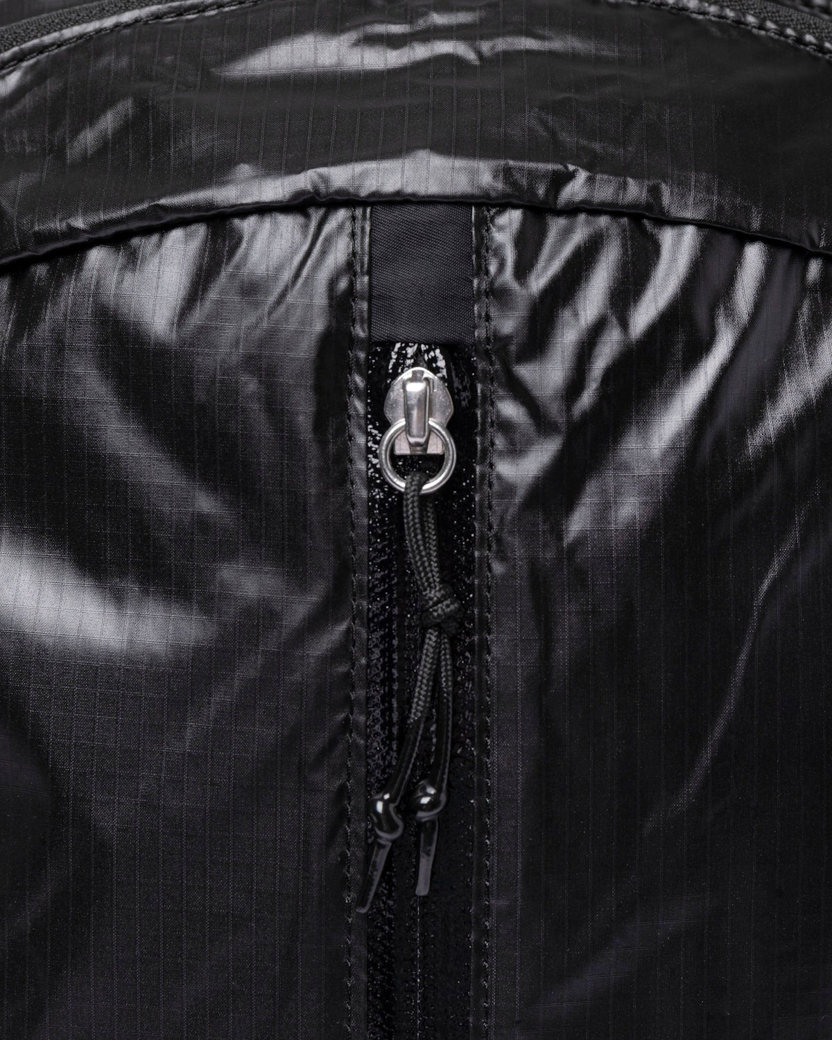 Sac à dos imperméable noir en nylon recyclé - bo black