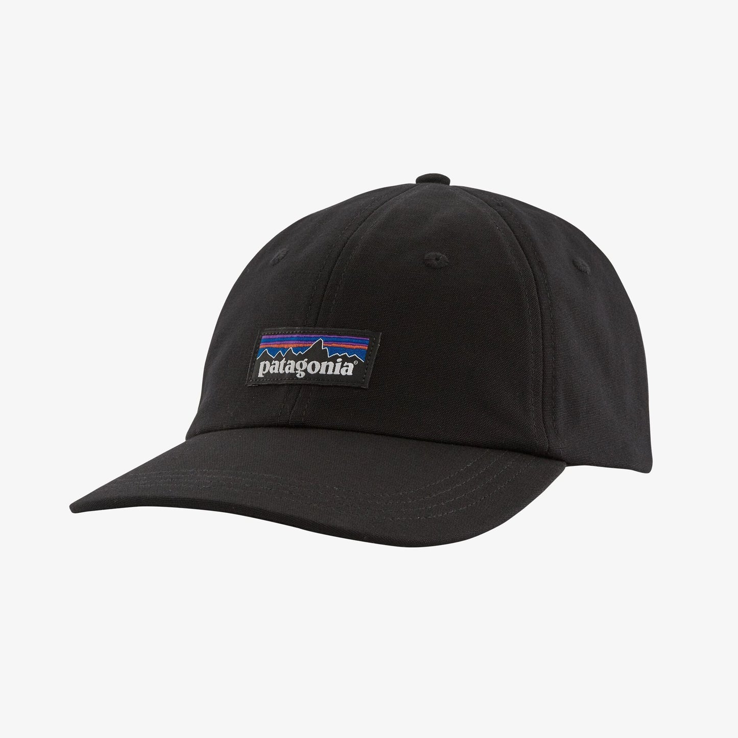 Casquette noire en coton bio - P6