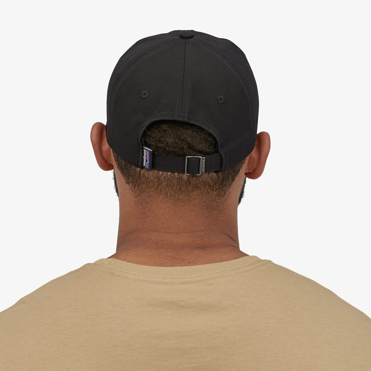 Casquette noire en coton bio - P6