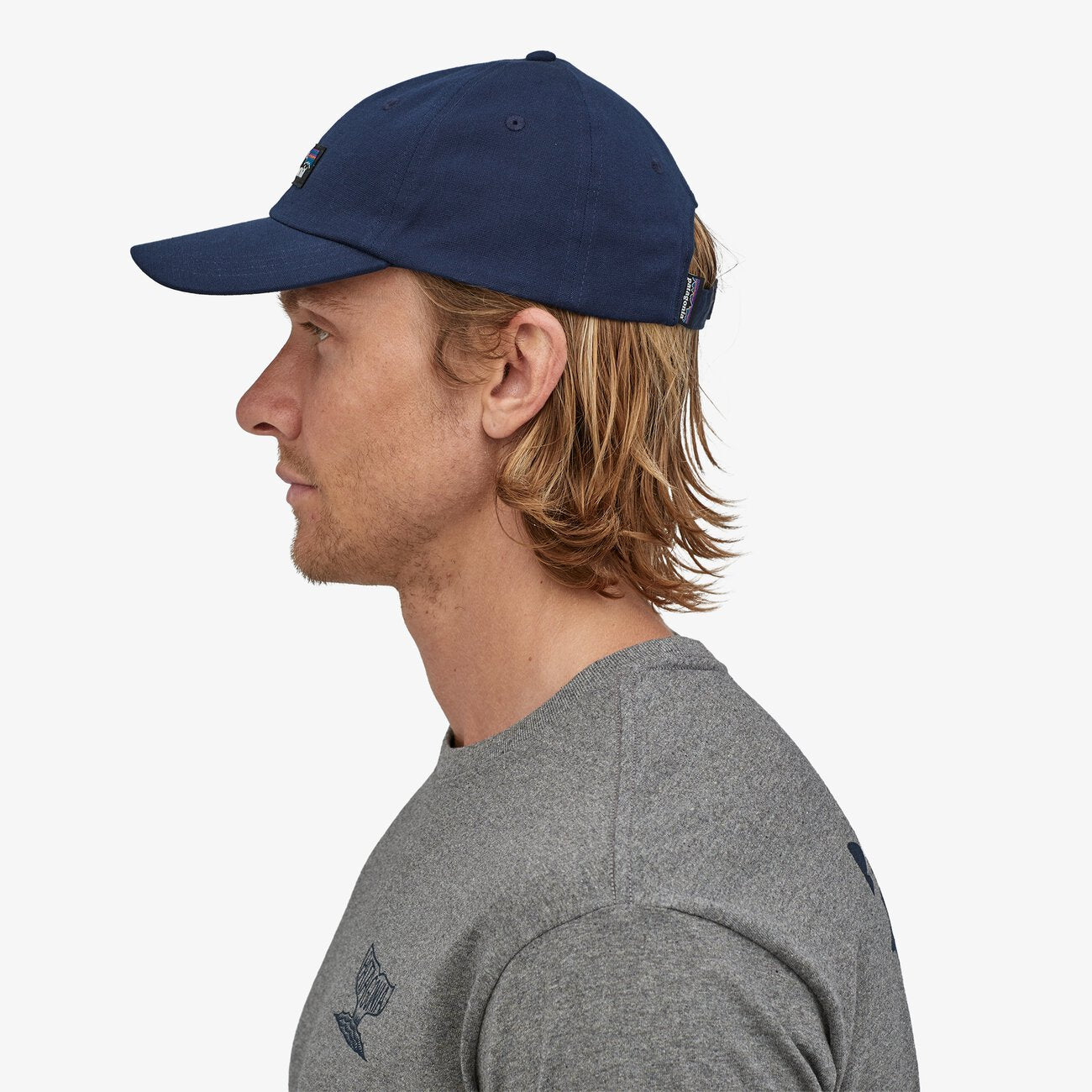 Casquette marine en coton bio - P6
