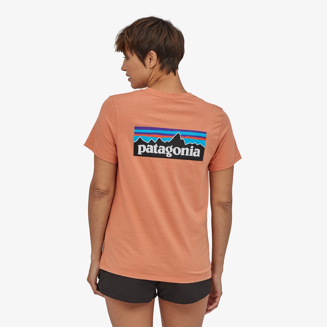 T-shirt pêche imprimé en coton bio - P6