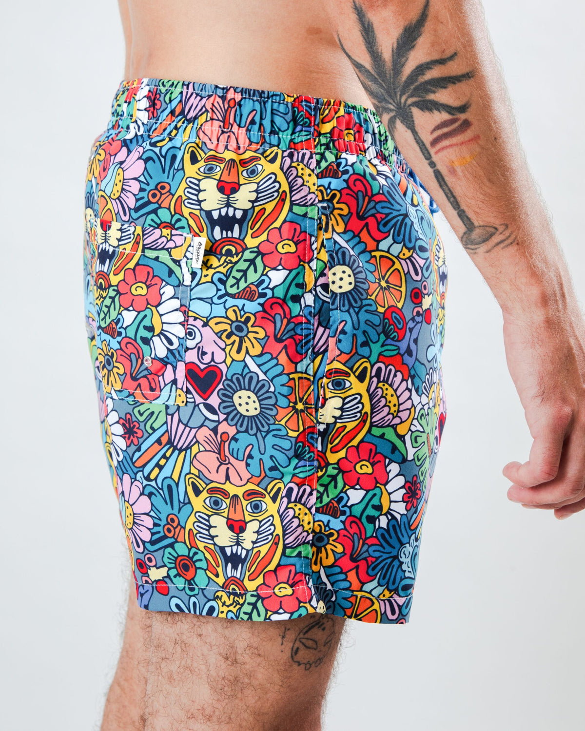 Maillot de bain en polyester recyclé | multicolore "Asis percales tutti frutti swimwear - multicolor"