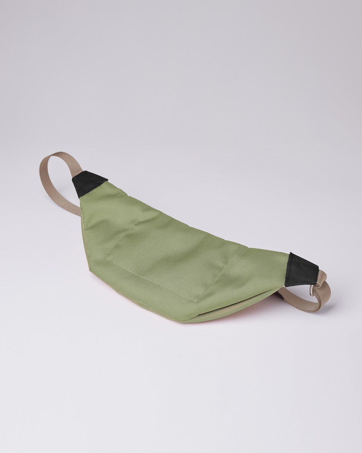 Banane en matière recyclé | Vert "aste multi dew green/night grey"