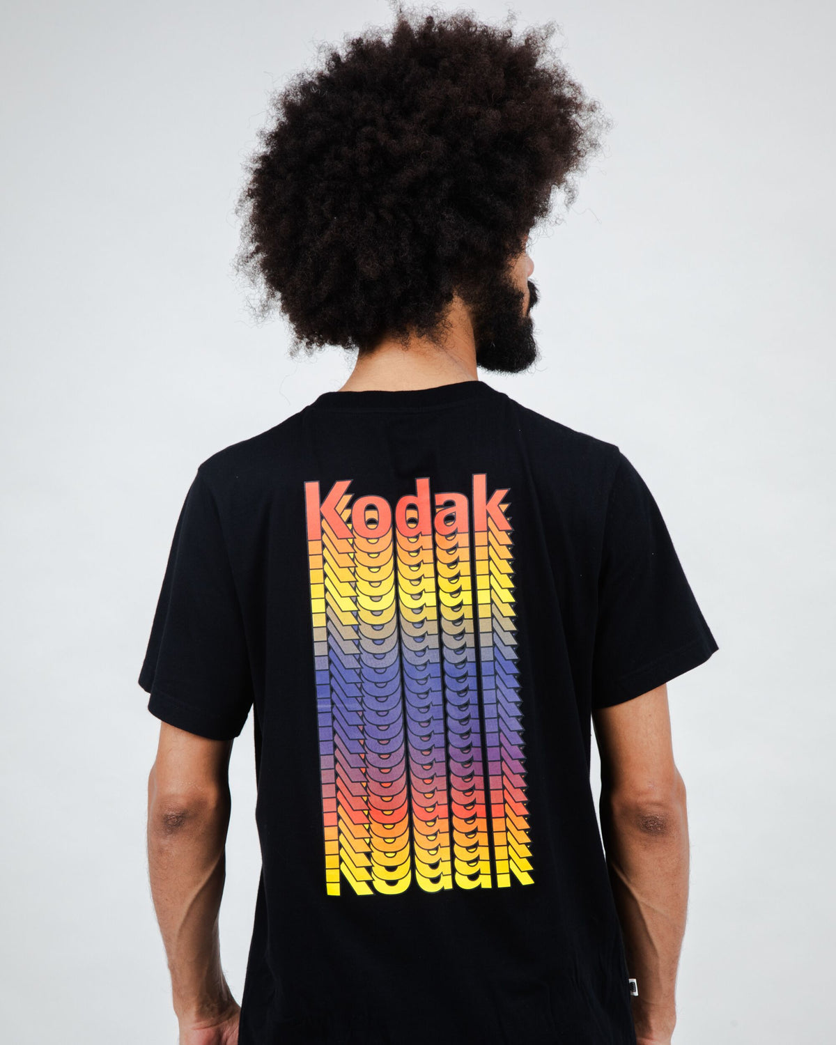 kodak color t-shirt black - black