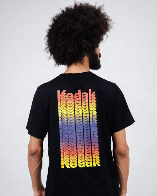 kodak color t-shirt black - black