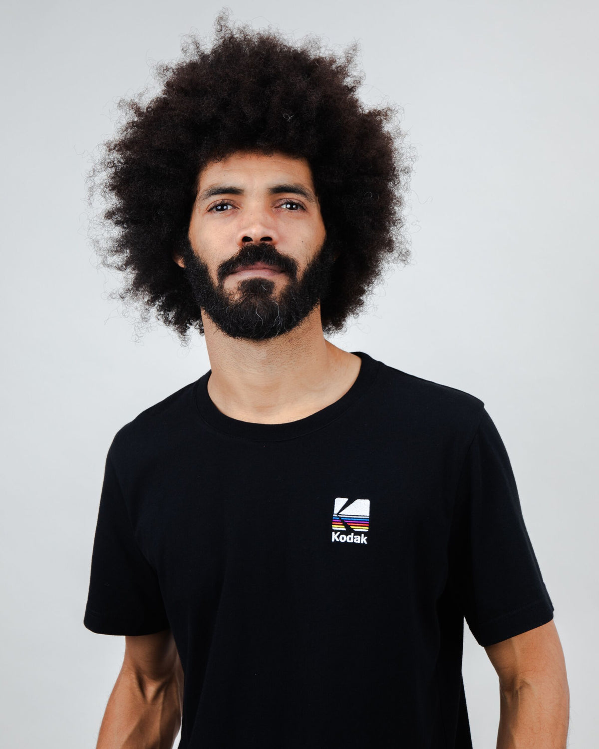 kodak color t-shirt black - black