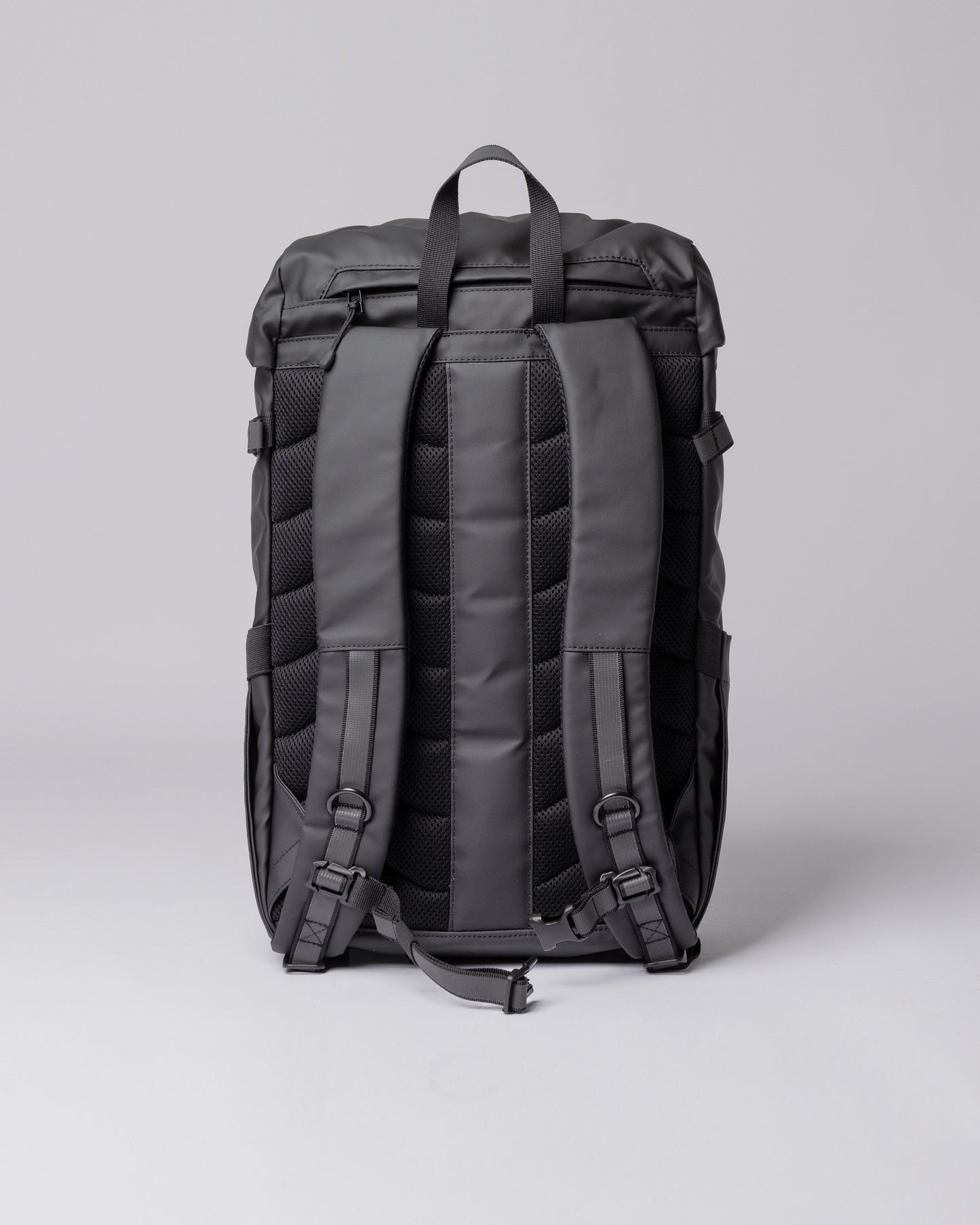 Sac à dos imperméable en matières recyclées | noir "jonatan black"