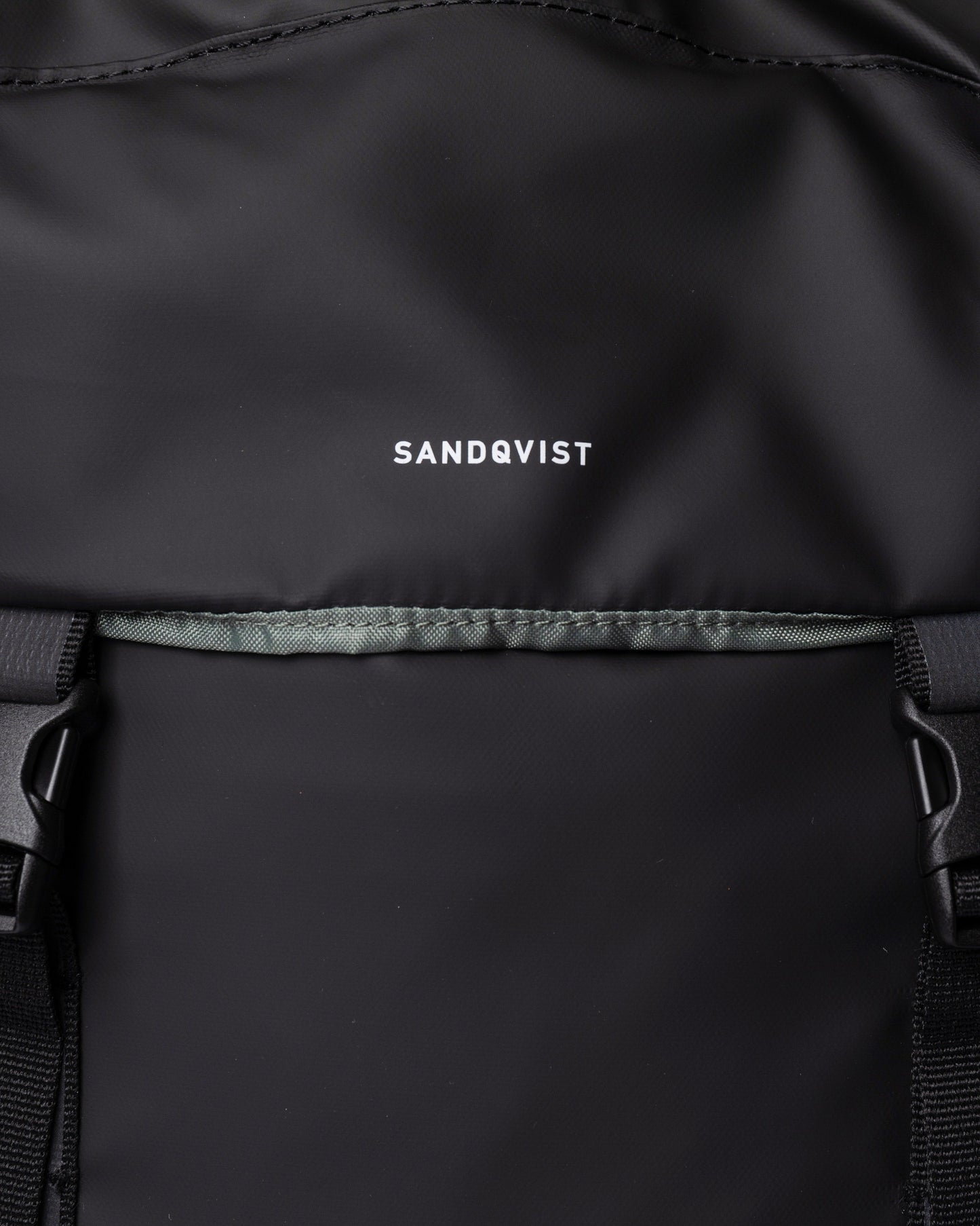 Sac à dos imperméable en matières recyclées | noir "jonatan black"