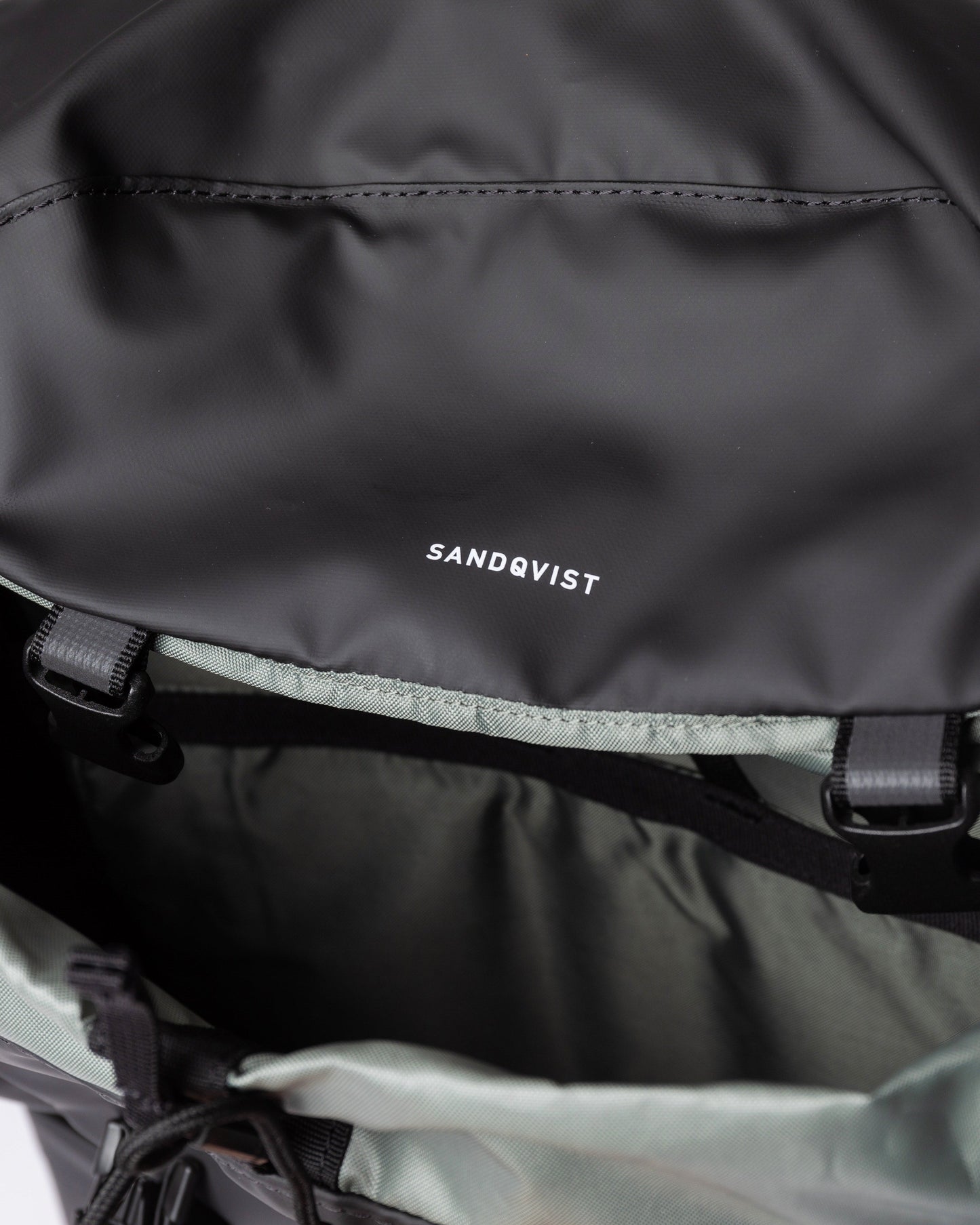 Sac à dos imperméable en matières recyclées | noir "jonatan black"