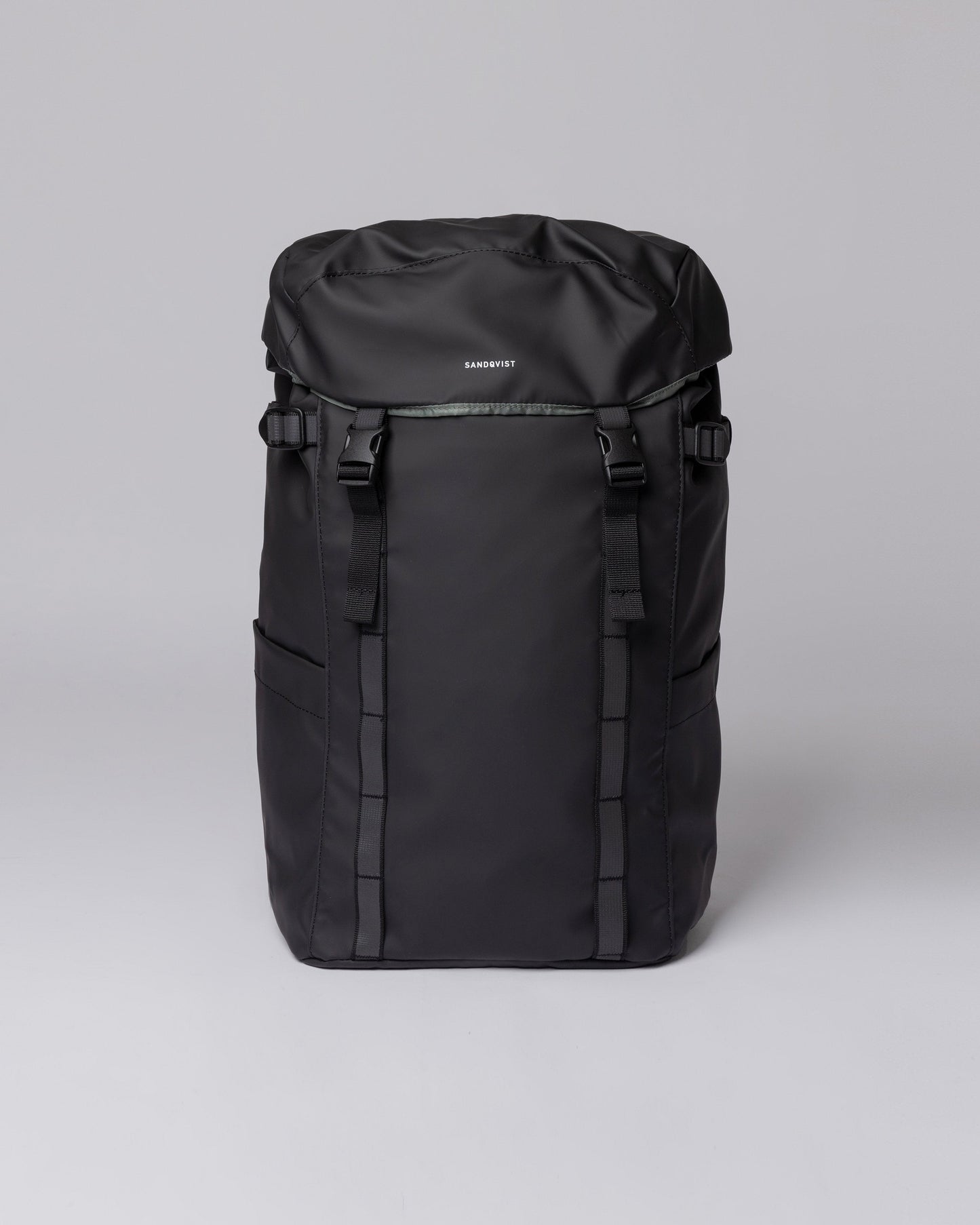 Sac à dos imperméable en matières recyclées | noir "jonatan black"