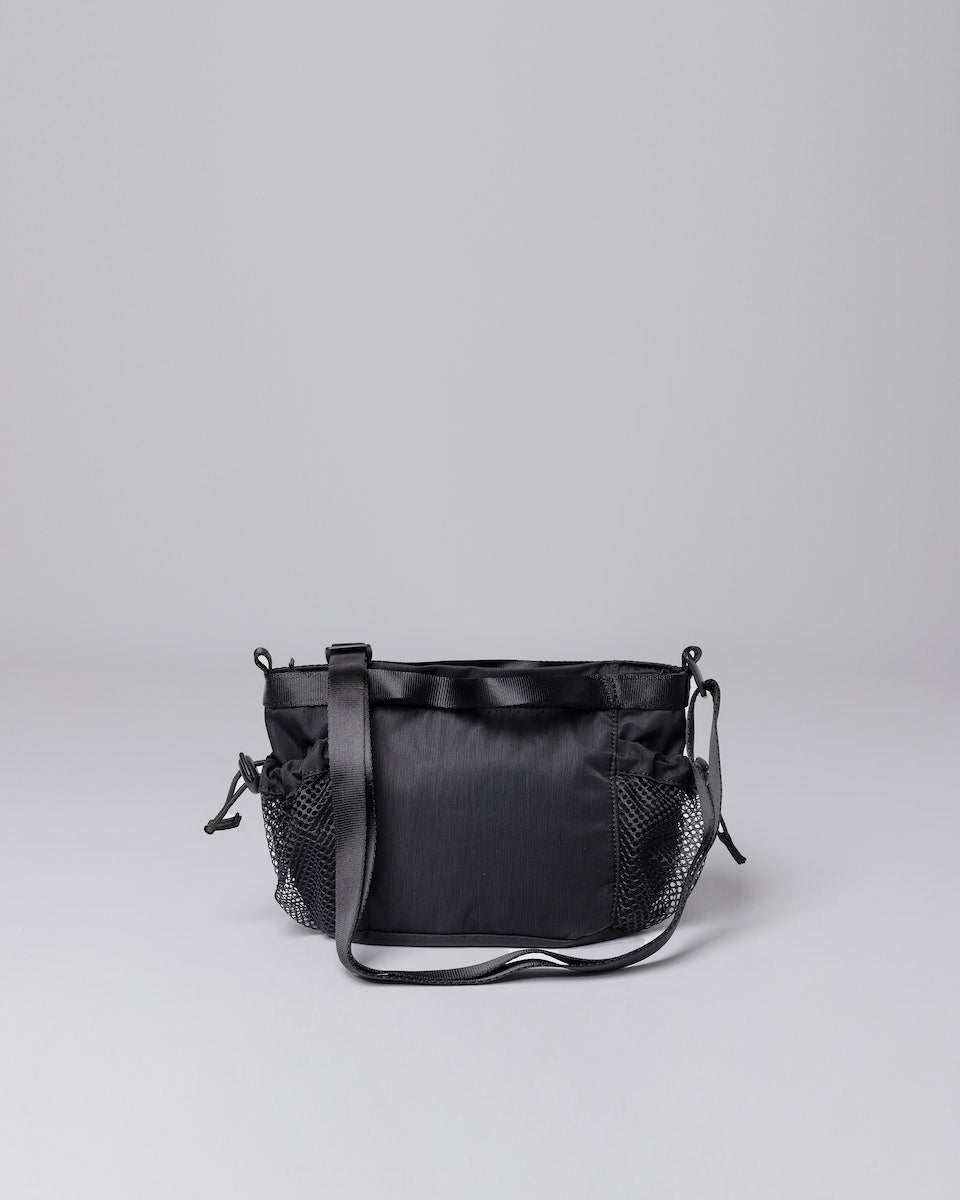 Sac bandoulière en recyclé | Noir "stevie black"
