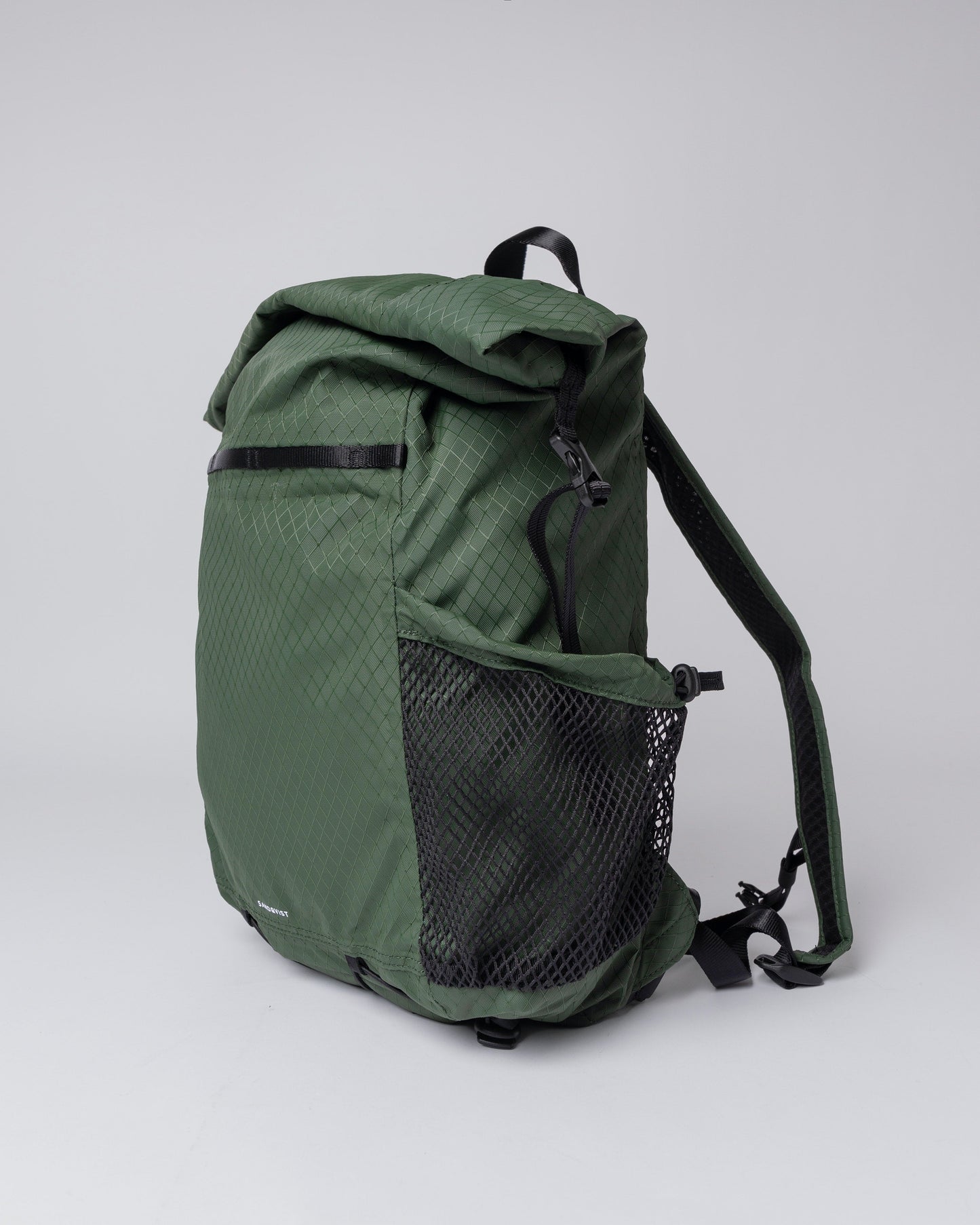 Sac à dos rolltop imperméable en recyclé | Vert "nils dawn green"