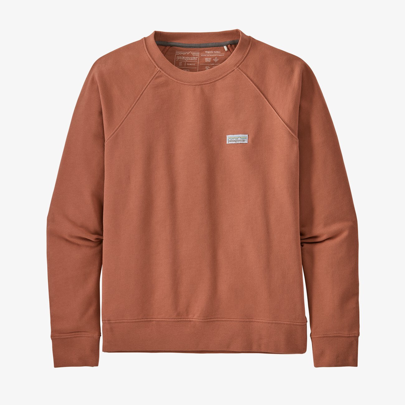 Sweatshirt vieux rose en coton bio - P-6