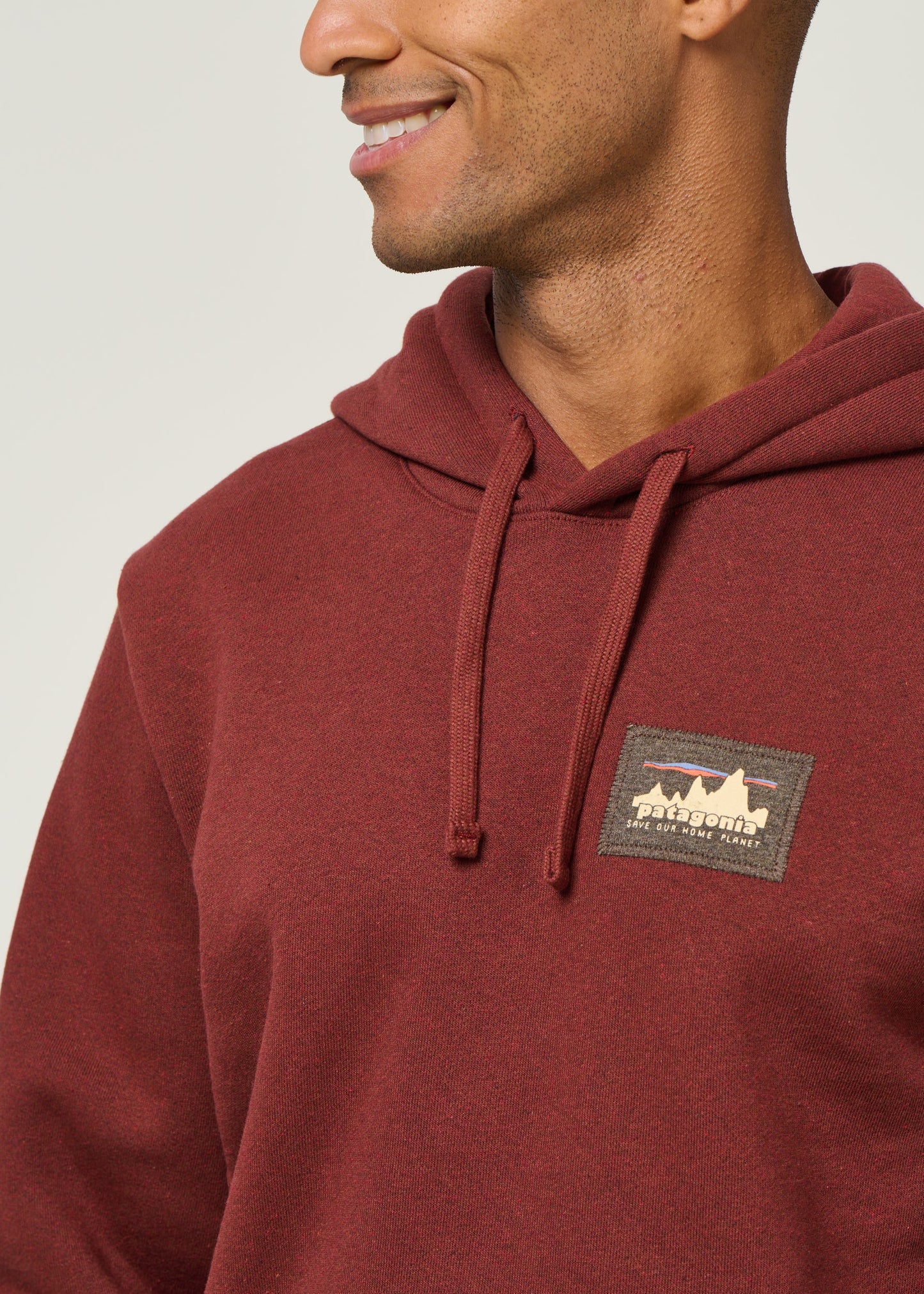 Sweat capuche en matières recyclées | rouge "m's '73 skyline uprisal hoody - dvl"