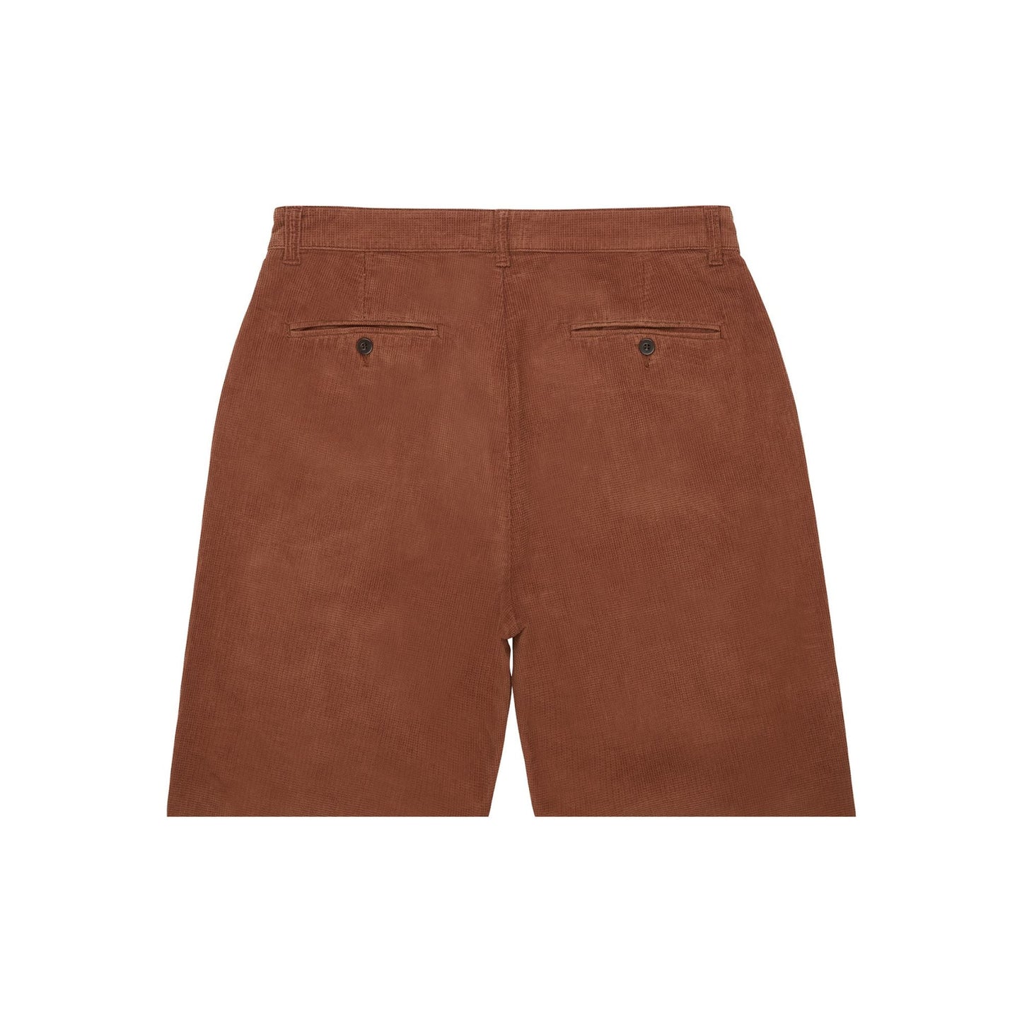 Pantalon droit en coton bio | marron "auburn maguro pant"