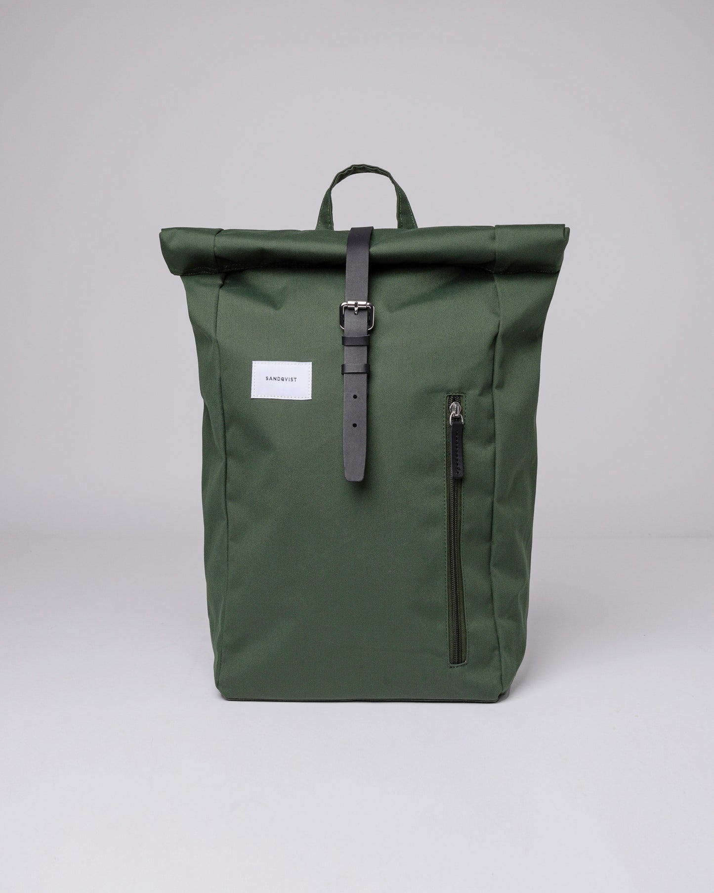 Sac à dos rolltop en recyclé | Vert "dante dawn green"