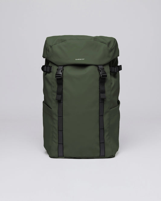 Sac à dos imperméable en matières recyclées | vert "jonatan dawn green"