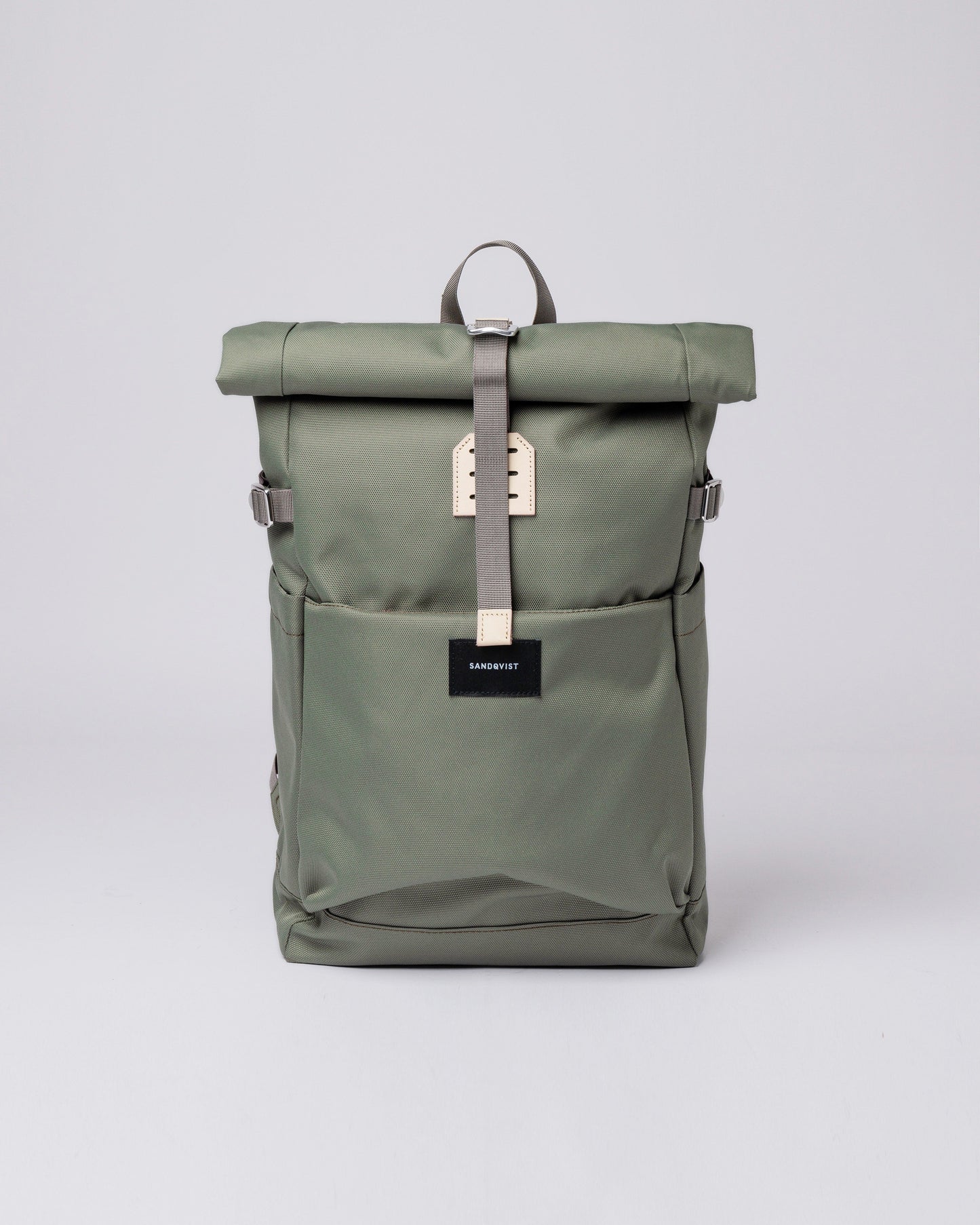 Sac à dos rolltop en matière recyclée | Vert "ilon clover green"