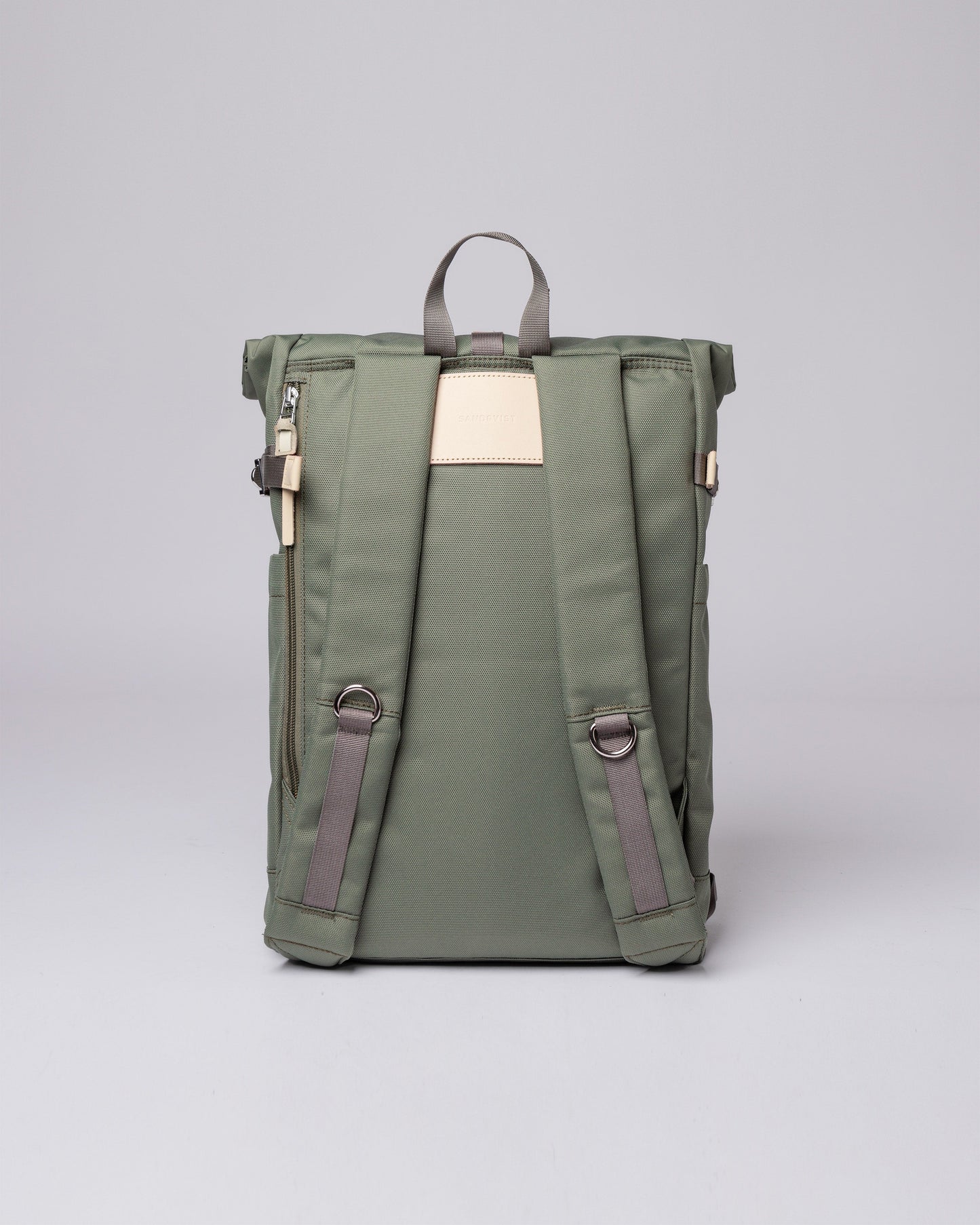 Sac à dos rolltop en matière recyclée | Vert "ilon clover green"