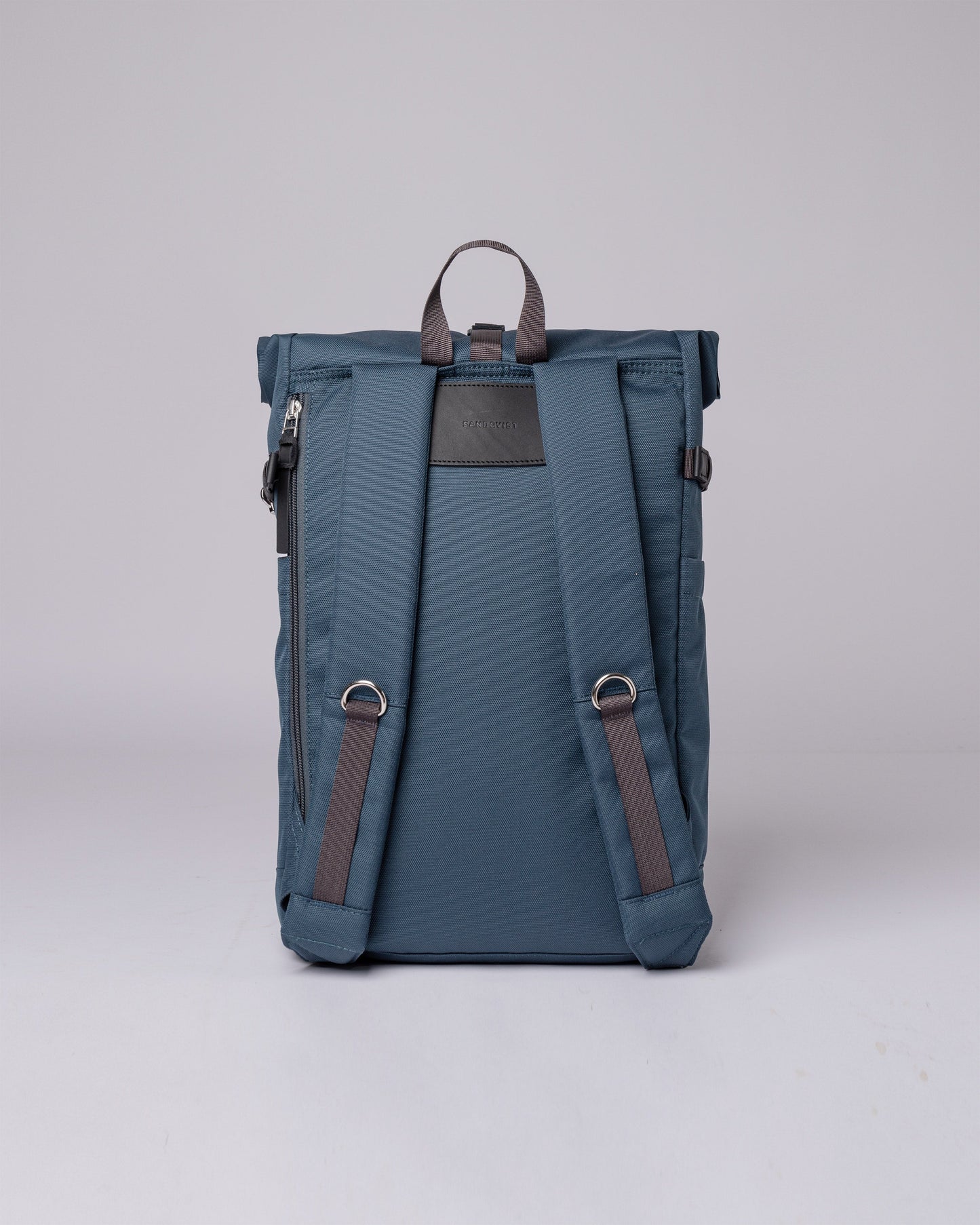 Sac à dos rolltop en matière recyclée | Bleu "ilon steel blue"