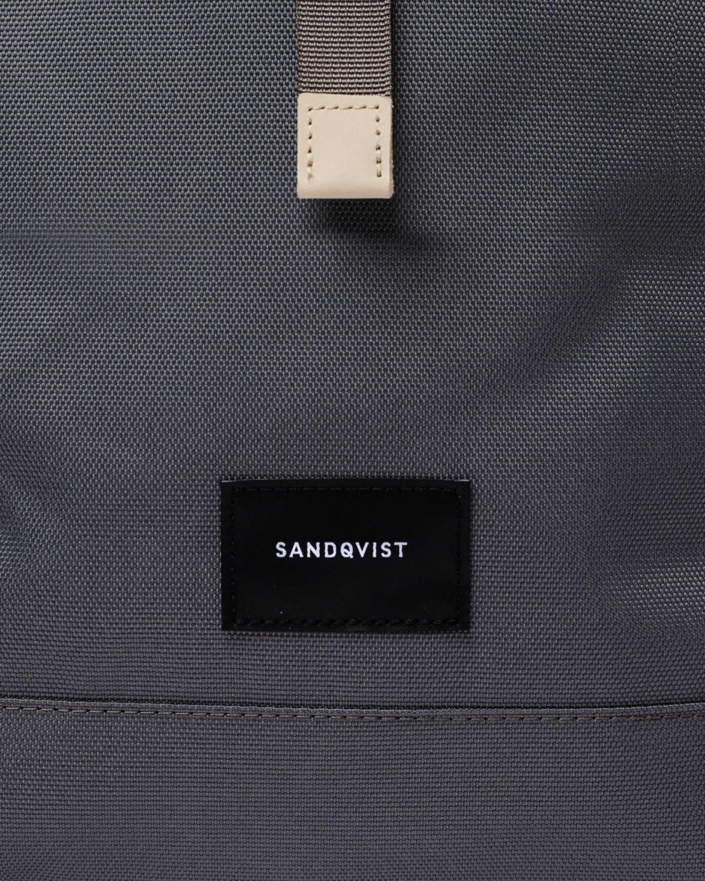 Sac à dos rolltop en matière recyclée | Gris et jaune "bernt multi wheat"