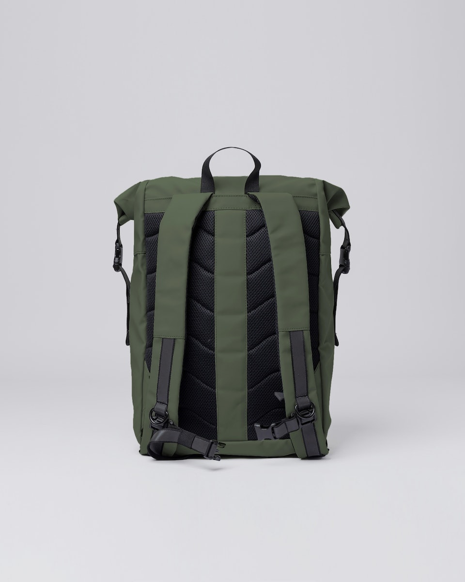Sac à dos imperméable en matière recyclée | Vert "konrad dawn green"