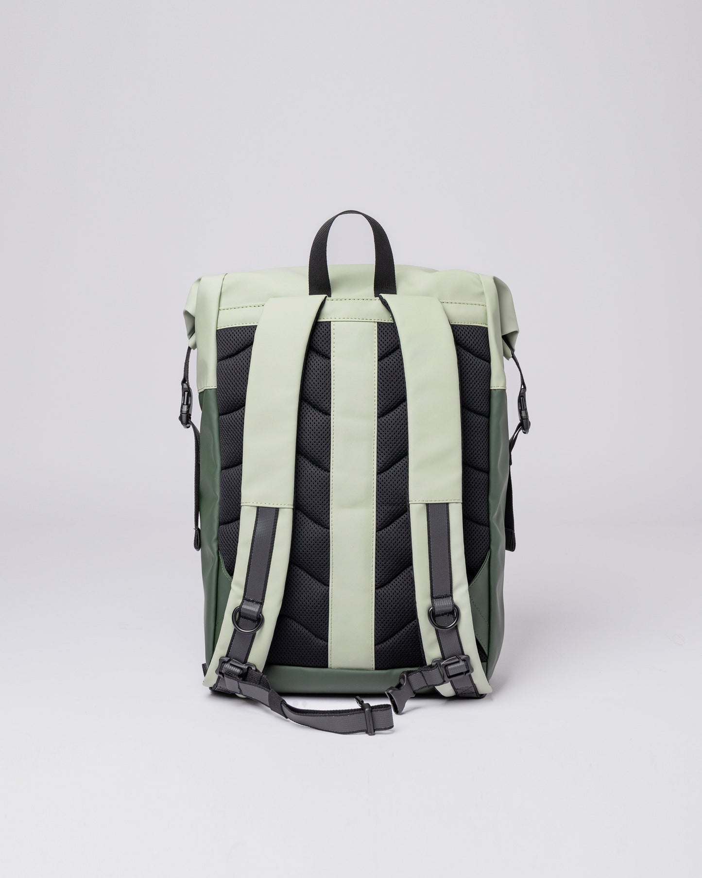 Sac à dos imperméable en matière recyclée | Bicolore "konrad multi green"