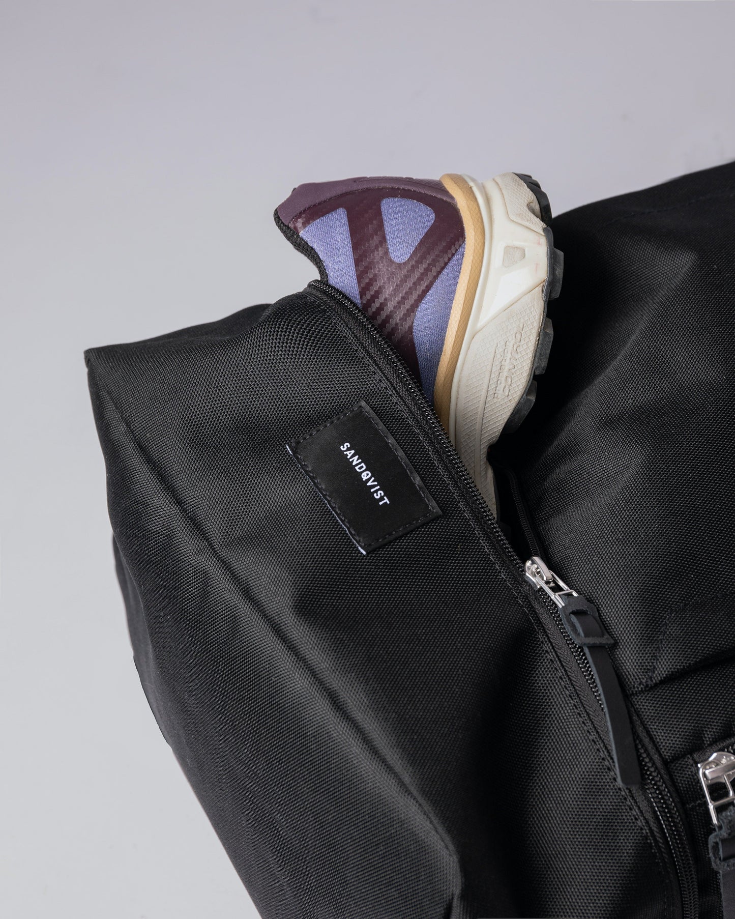 Sac à dos 28L en matières recyclées | noir "alde black"