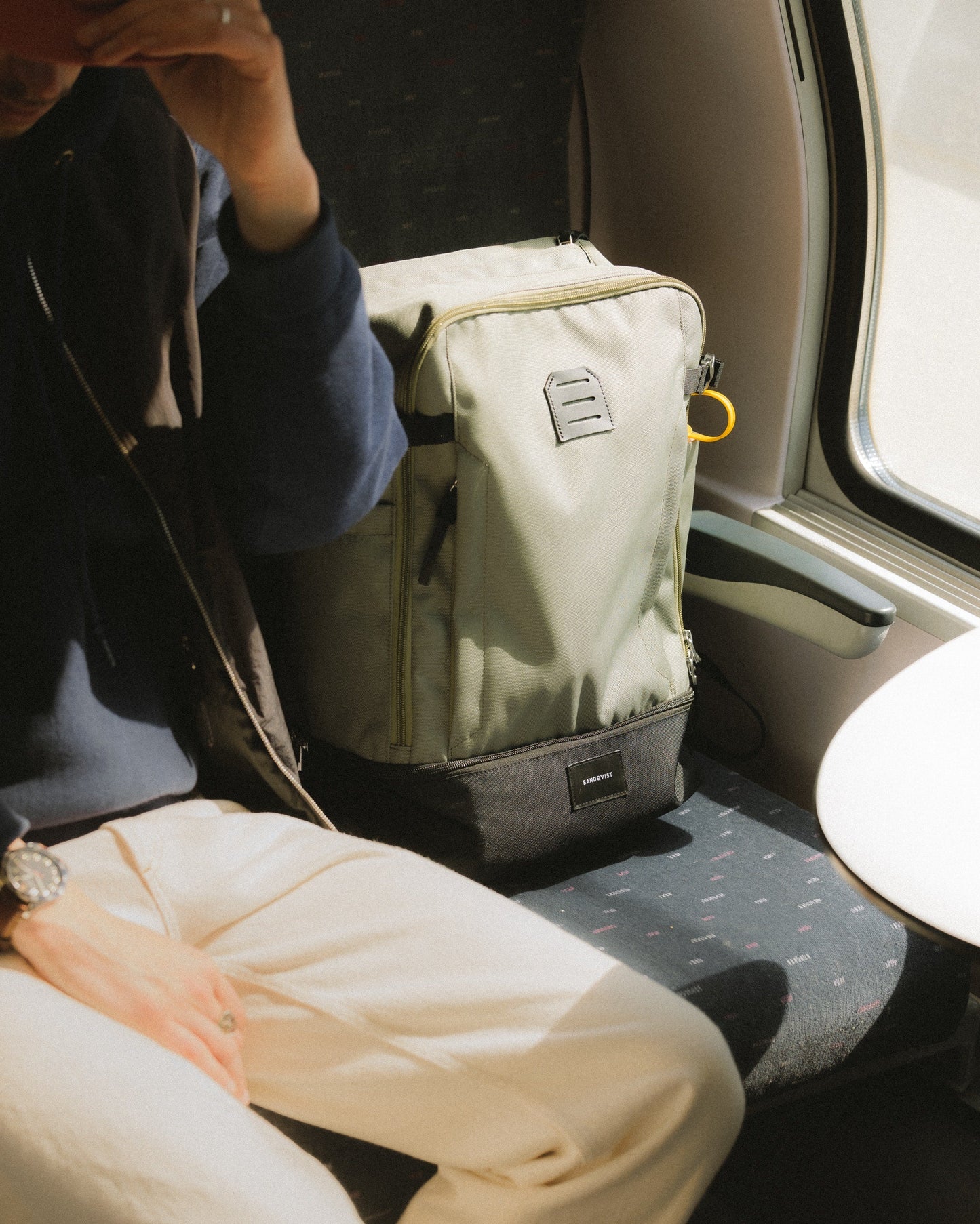 Sac à dos imperméable en matière recyclée | Vert "alde multi clover green"