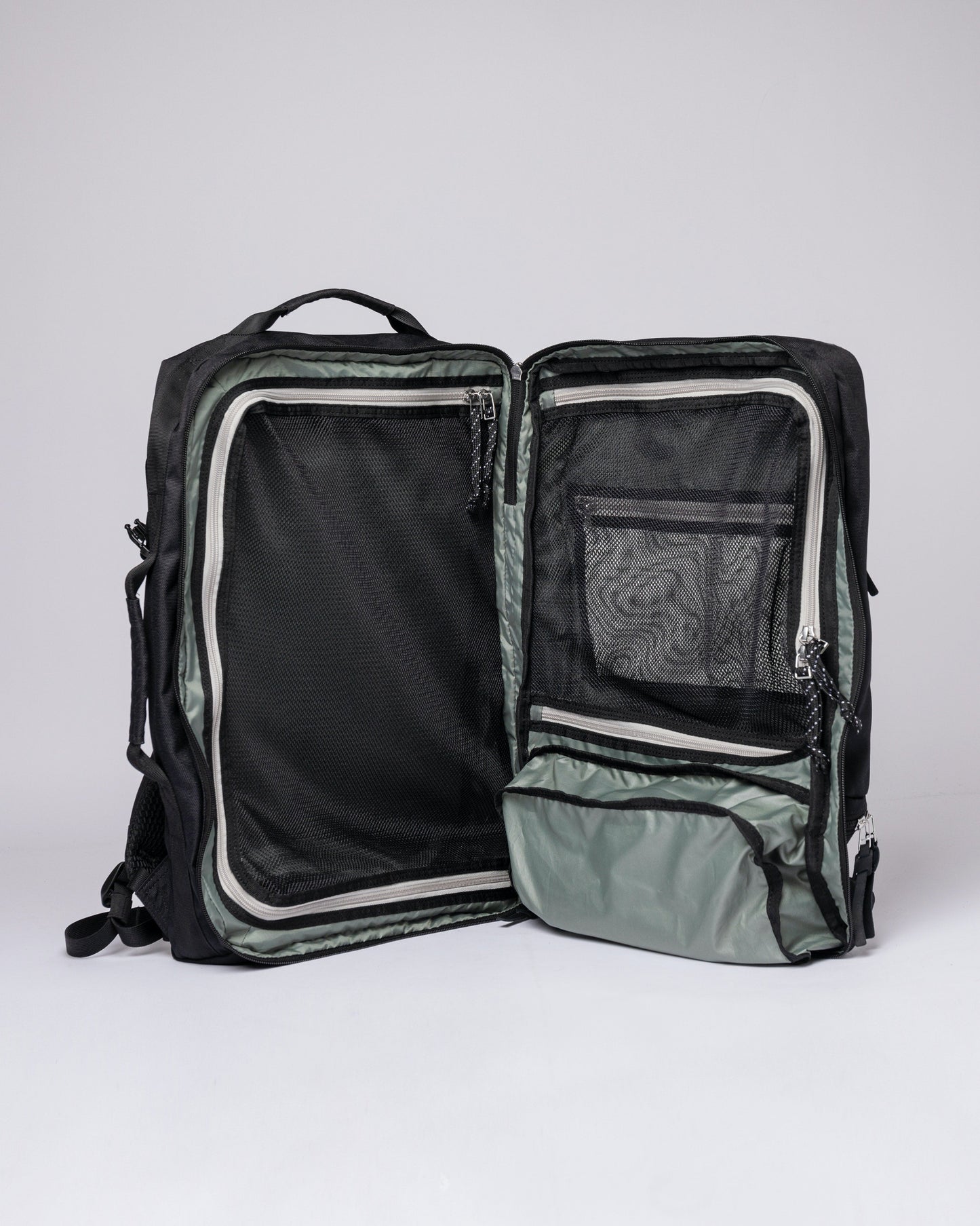 Sac à dos 34l fonctionnel en matières recyclées | noir "otis black"