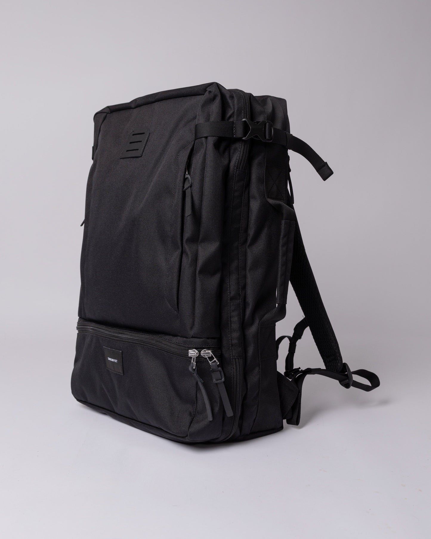 Sac à dos 34l fonctionnel en matières recyclées | noir "otis black"