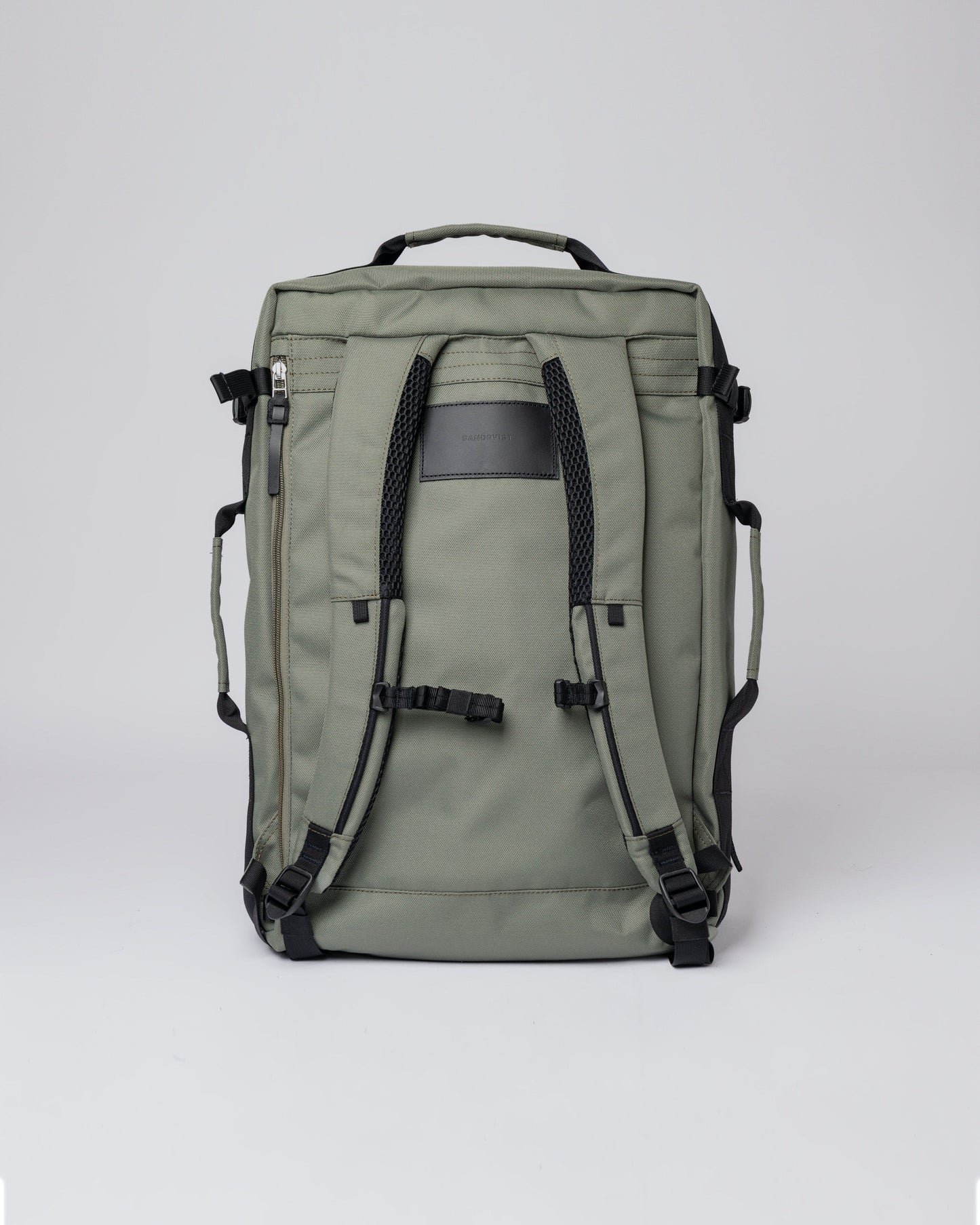 Sac à dos zippé en recyclé | vert "otis multi clover green"