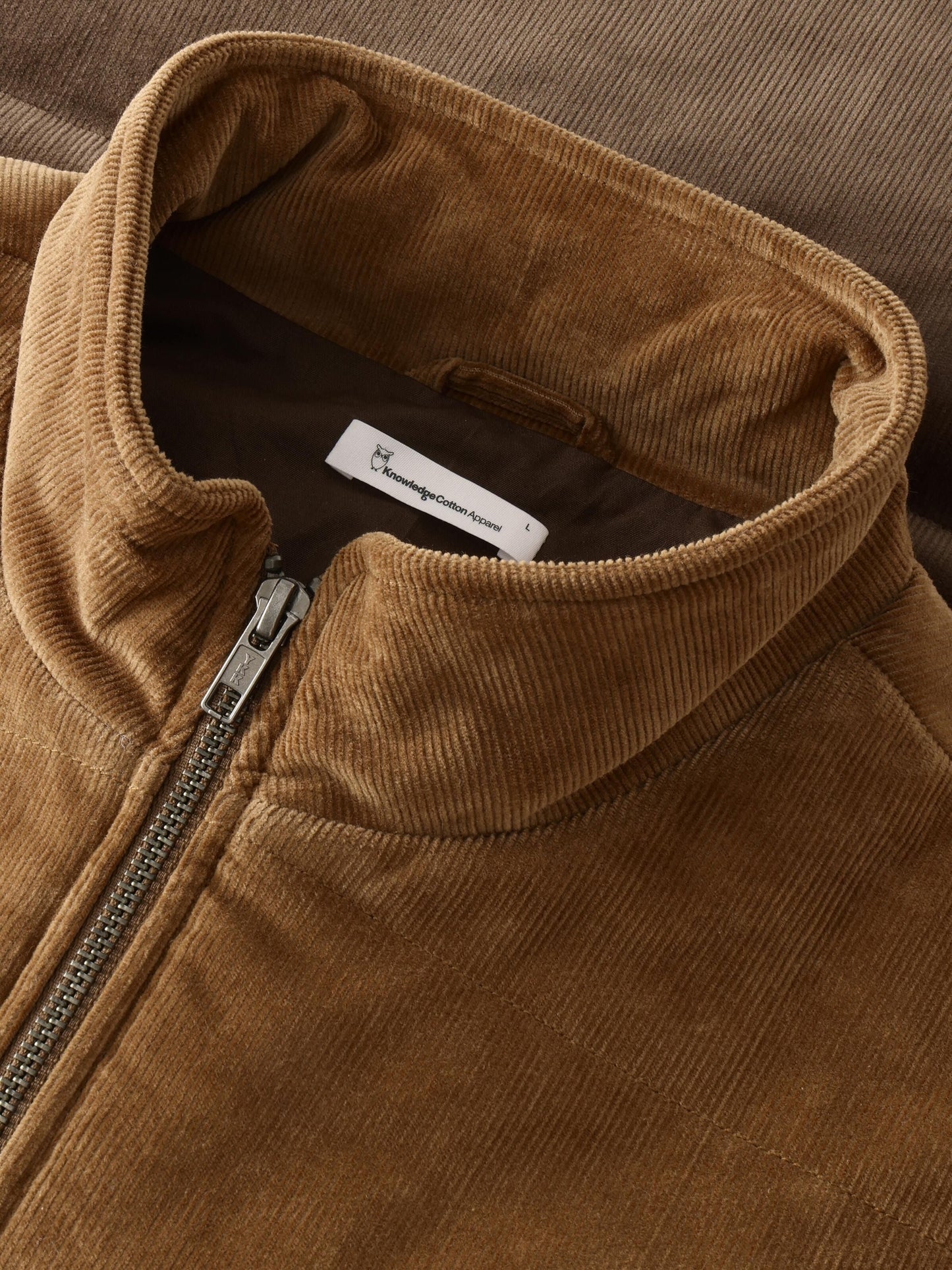 Veste en coton biologique | noir "14-wales corduroy colorblock vest wmn"
