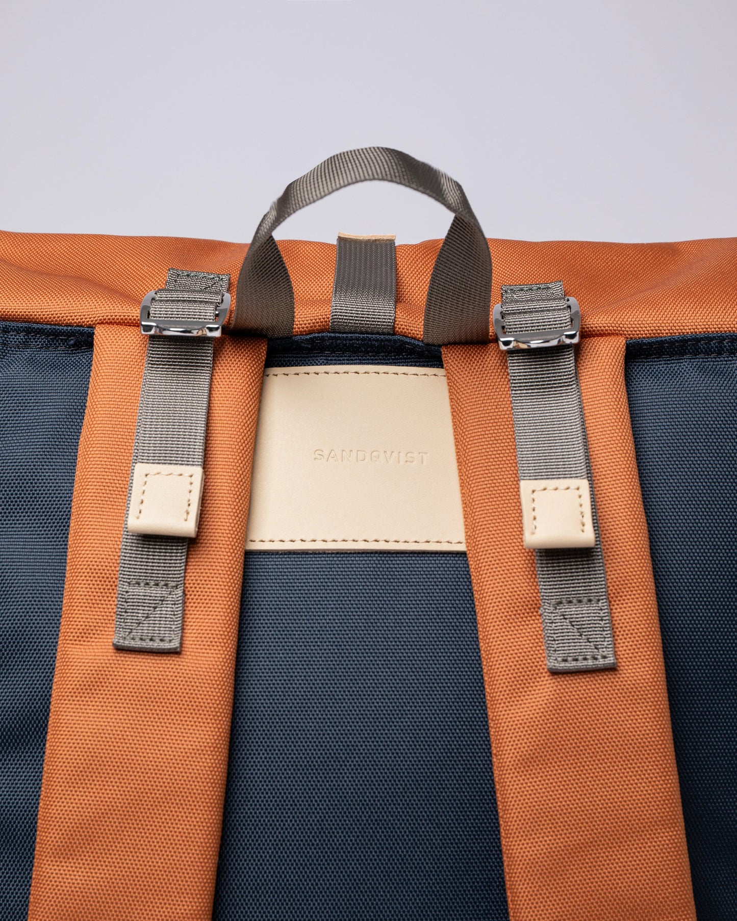 Sac à dos rolltop en matière recyclée | Multicolore "bernt multi fox red"