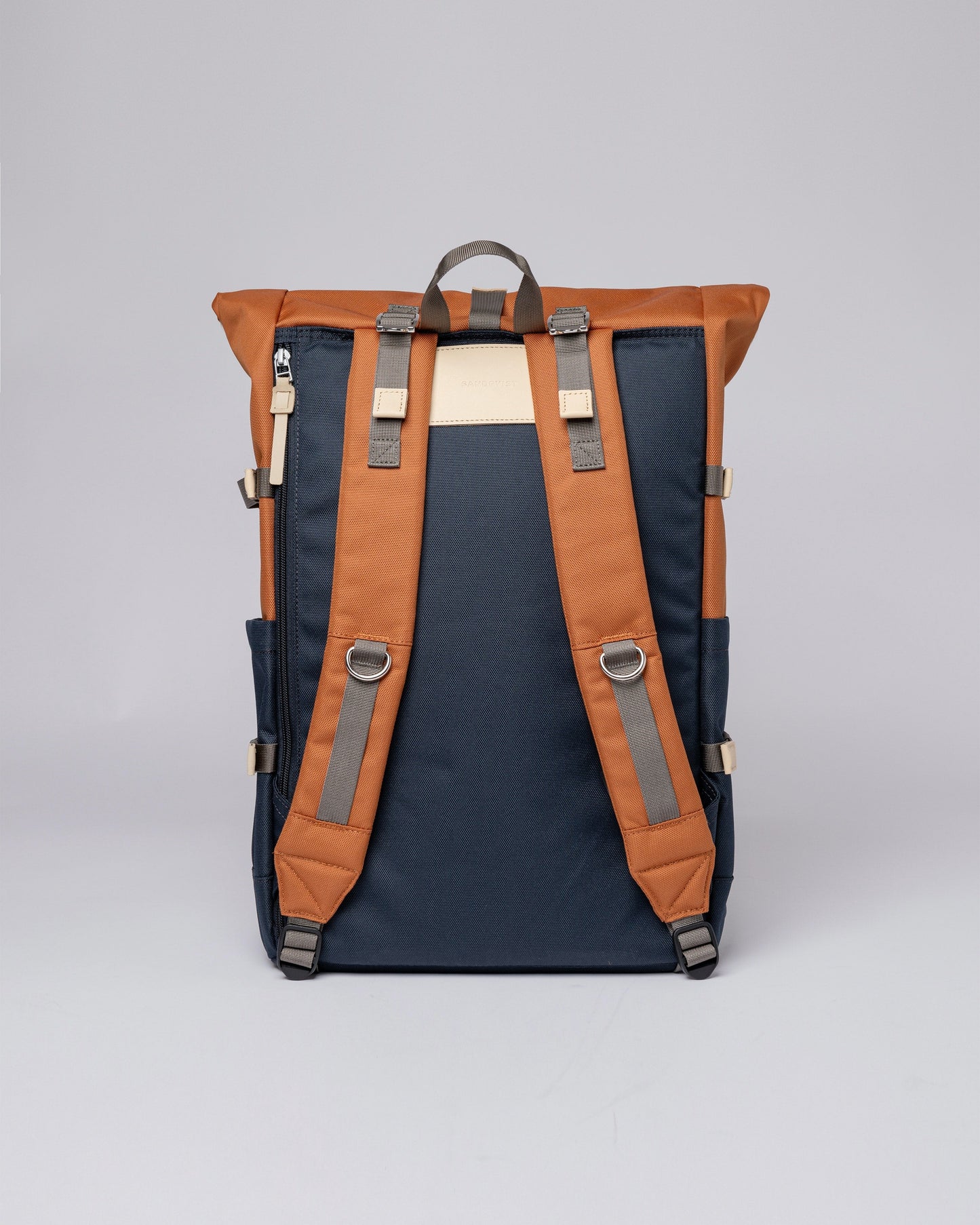 Sac à dos rolltop en matière recyclée | Multicolore "bernt multi fox red"