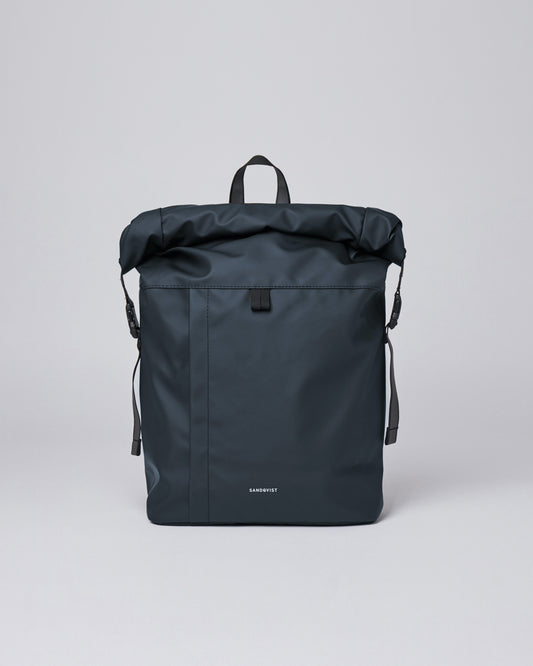 Sac à dos imperméable en matière recyclée | Marine "konrad navy"