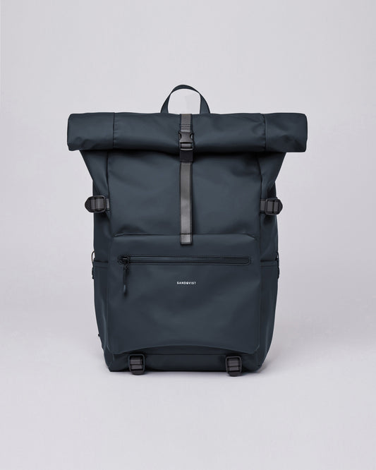 Sac à dos imperméable en matière recyclée | Marine "ruben 2.0 navy"