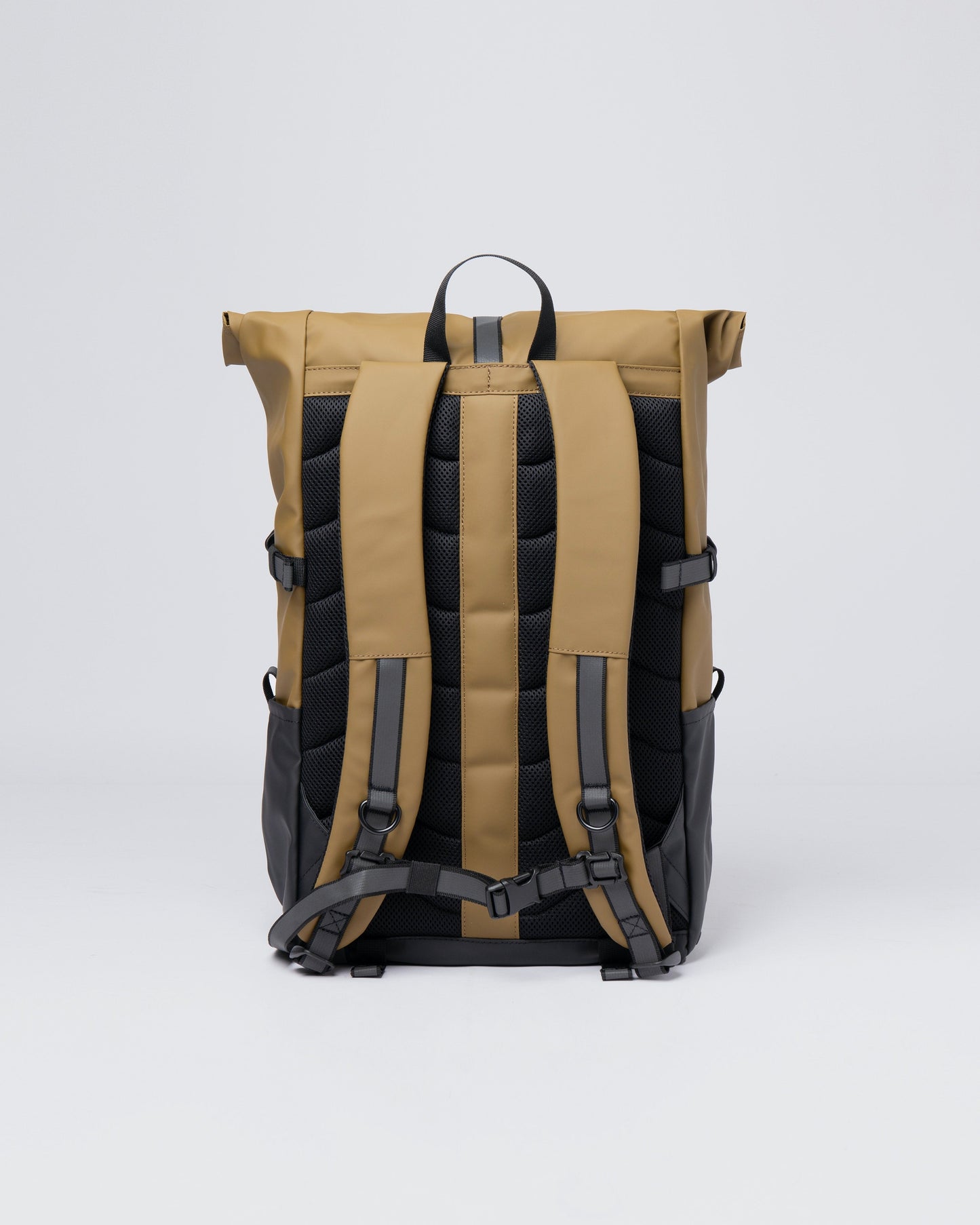 Sac à dos imperméable en matière recyclée | Gris et marron "ruben 2.0 multi marsh yellow"