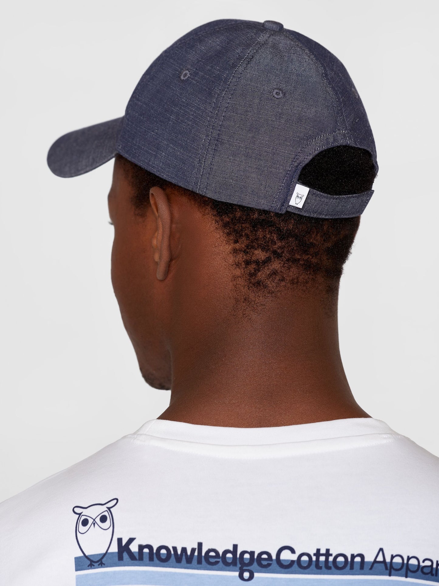 Casquette en coton bio | bleu "slub yarn baseball cap night sky"