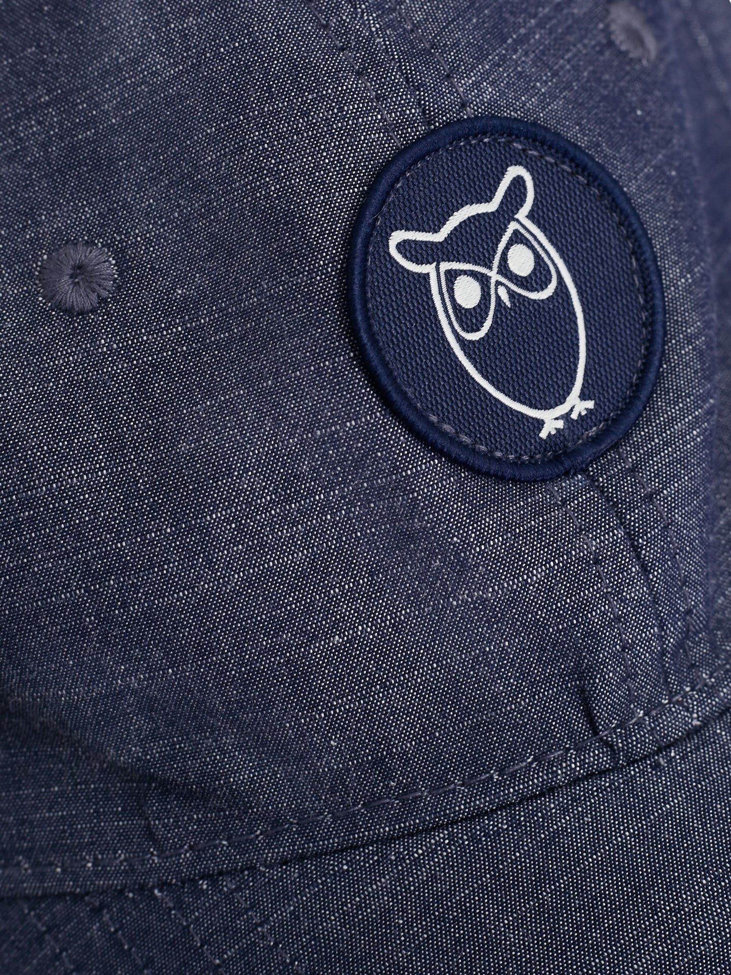 Casquette en coton bio | bleu "slub yarn baseball cap night sky"