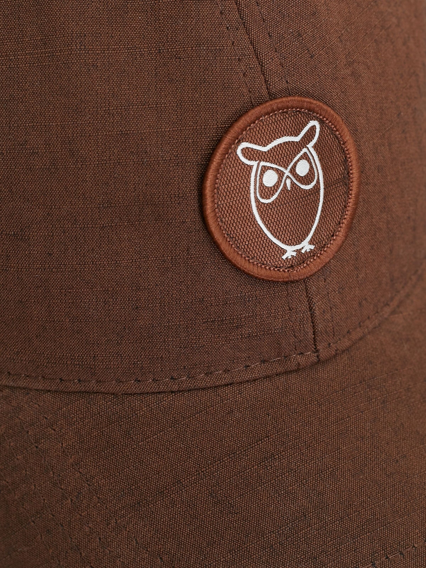 Casquette en coton bio | marron "slub yarn baseball cap tiramisu"