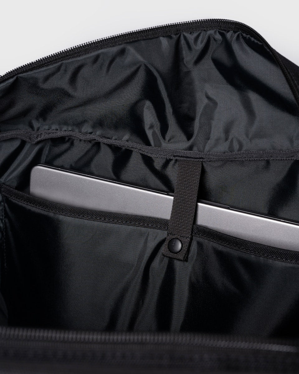 Sac de voyage 49L en matières recyclées | noir "go weekender l - black"