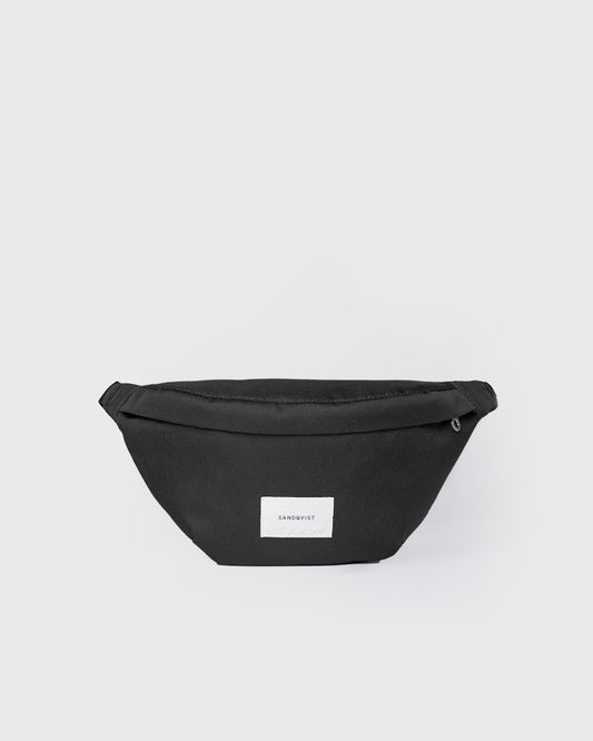 Banane en matières recyclées 2L | noir "ground crossbody bag - black"