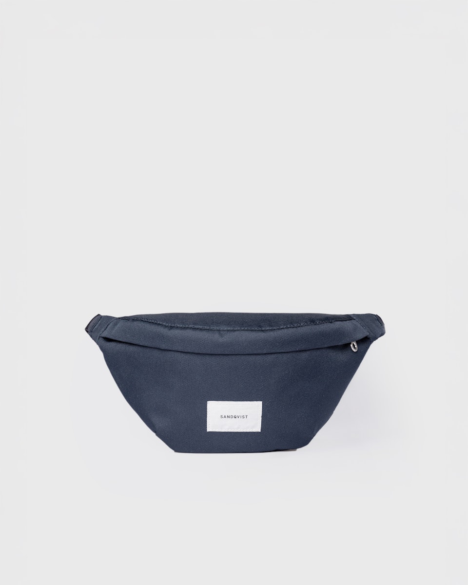 Banane 2L en matières recyclées | bleu "ground crossbody bag - navy"